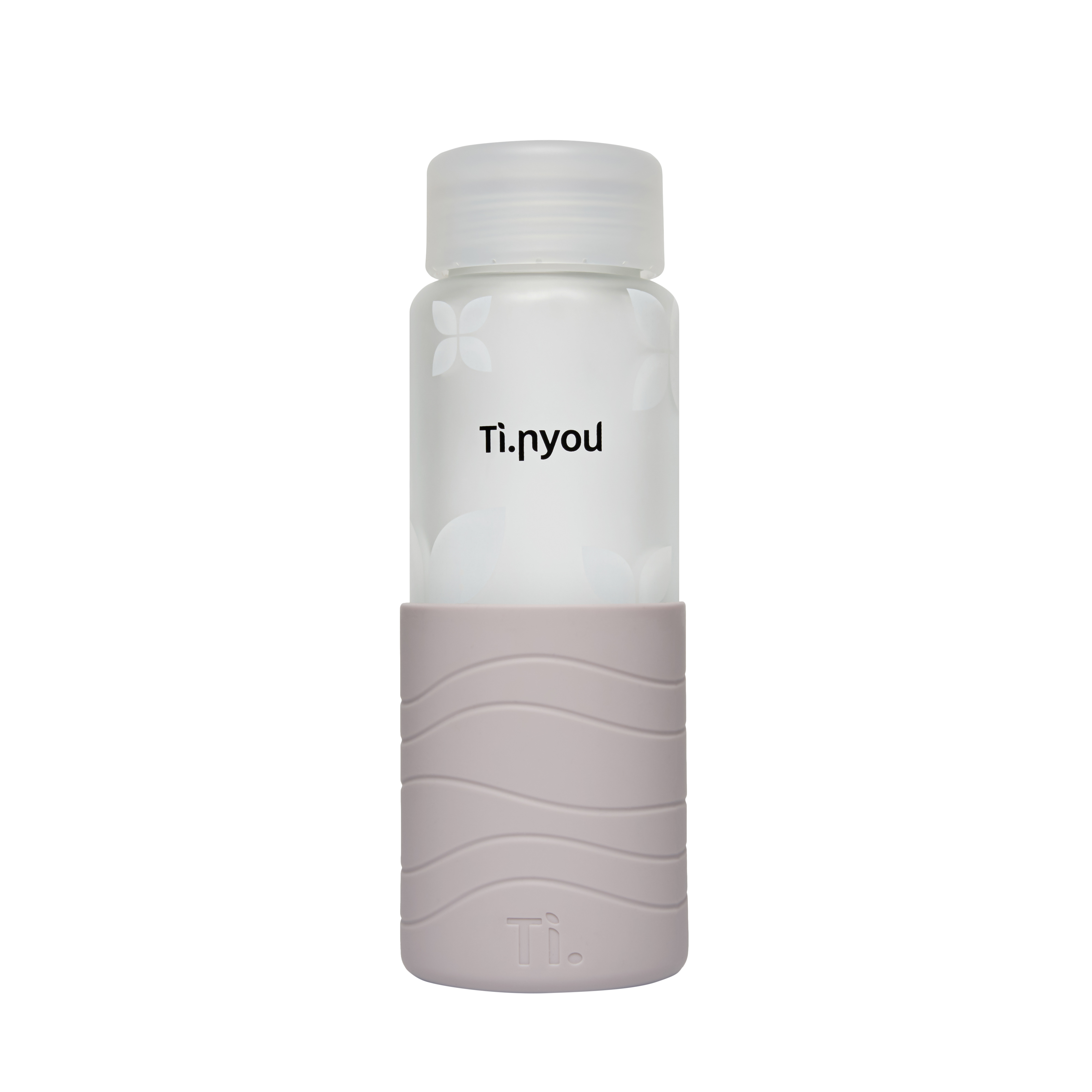 Ti.Mia Ti.Bottle Grigio Perla Mille Fiori Limited Edition borraccia 500 ml