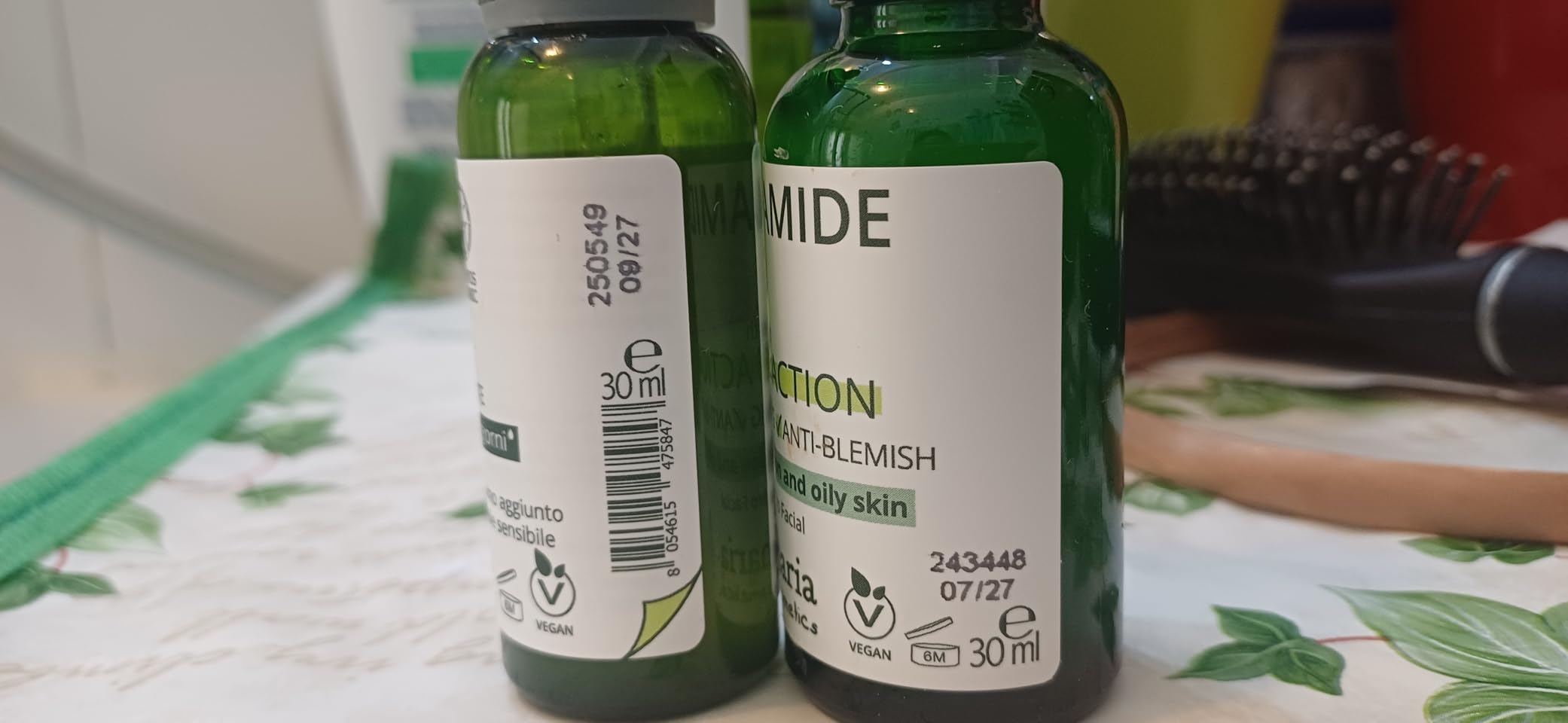 La Saponaria Niacinamide Zinco Siero Viso 30 ml Pelli Impure