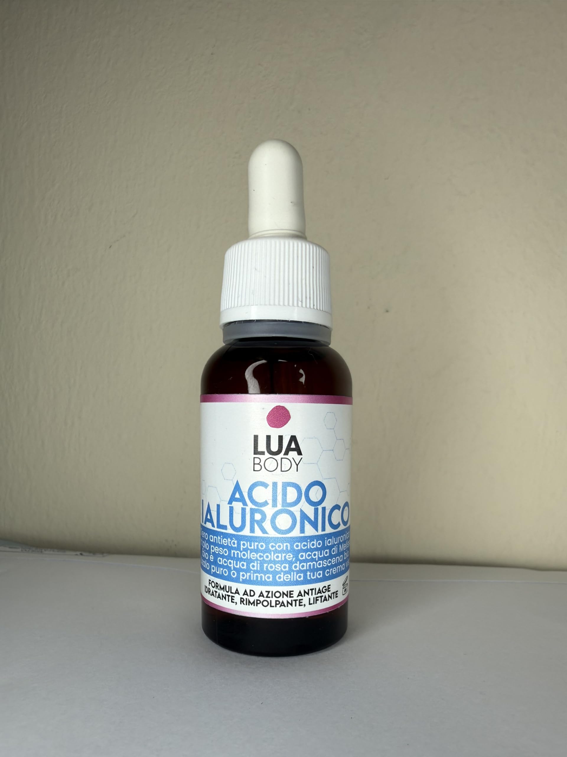 Lua Body siero viso acido ialuronico 30ml antirughe