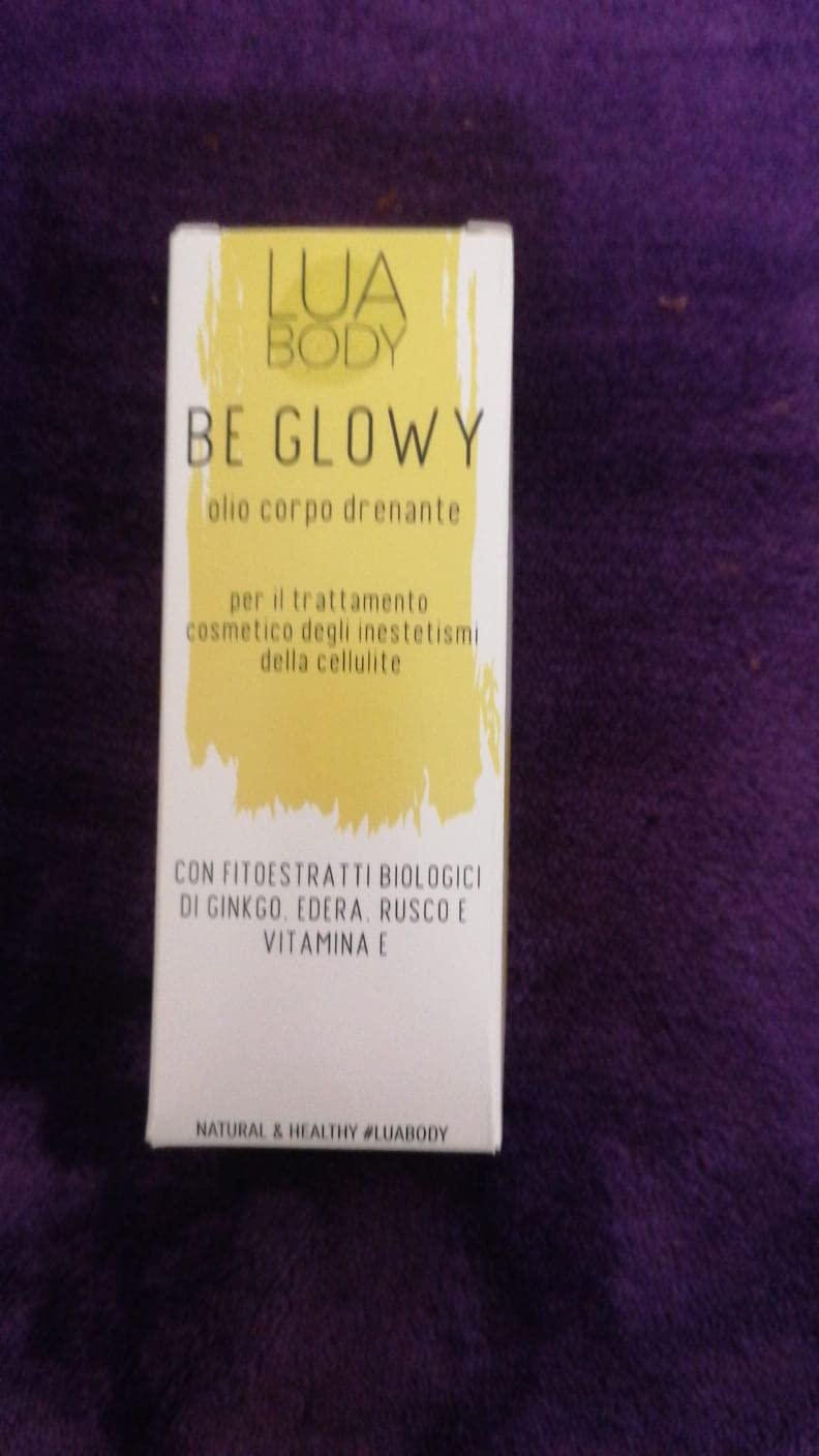 Lua Body Be Glowy olio anticellulite drenante bio