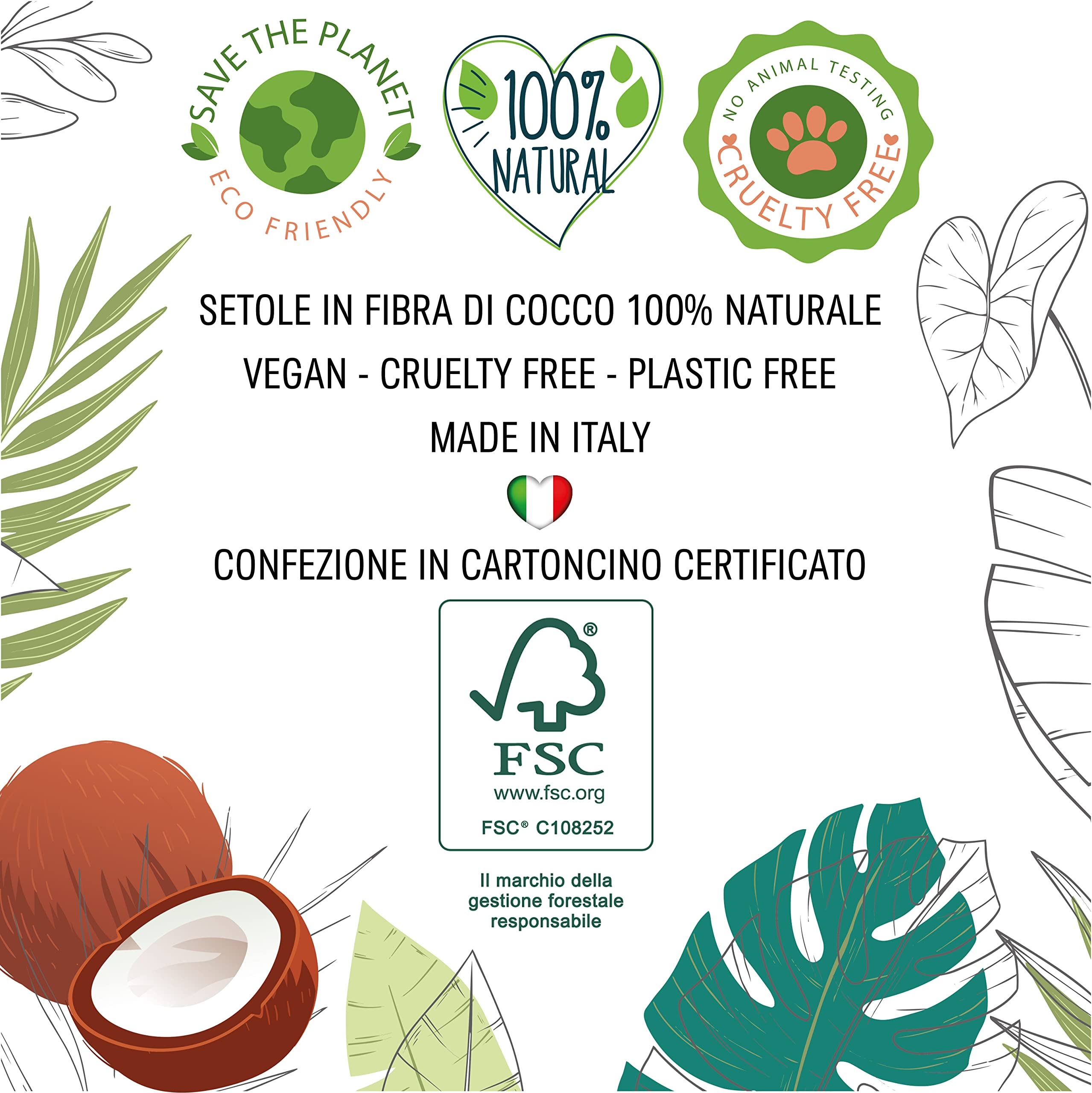 Lua Body Be Soft spazzola corpo a secco cocco drenante