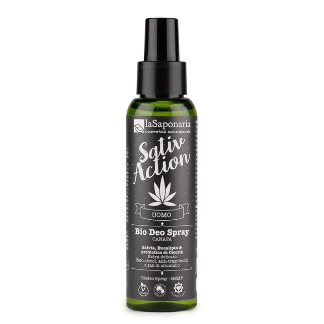 LaSaponaria Biodeo Spray Canapa deodorante 100 ml bio