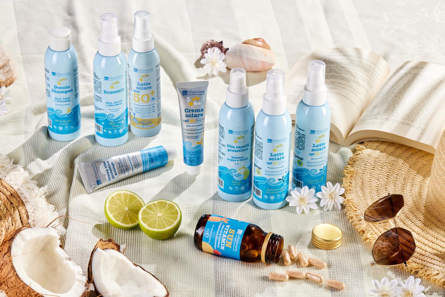 La Saponaria SPF 50 crema solare 40 ml bimbi