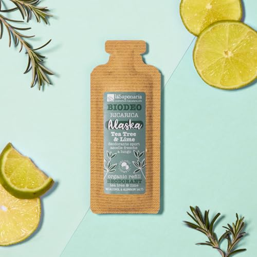La Saponaria Alaska Biodeo Ricarica Lime Salvia 40 ml