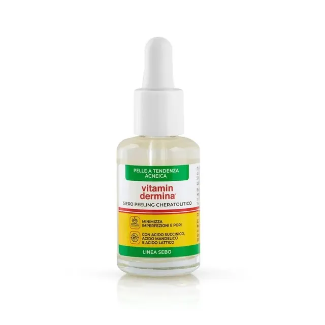 Vitamindermina Linea Sebo Siero Peeling 30 ml pelli grasse