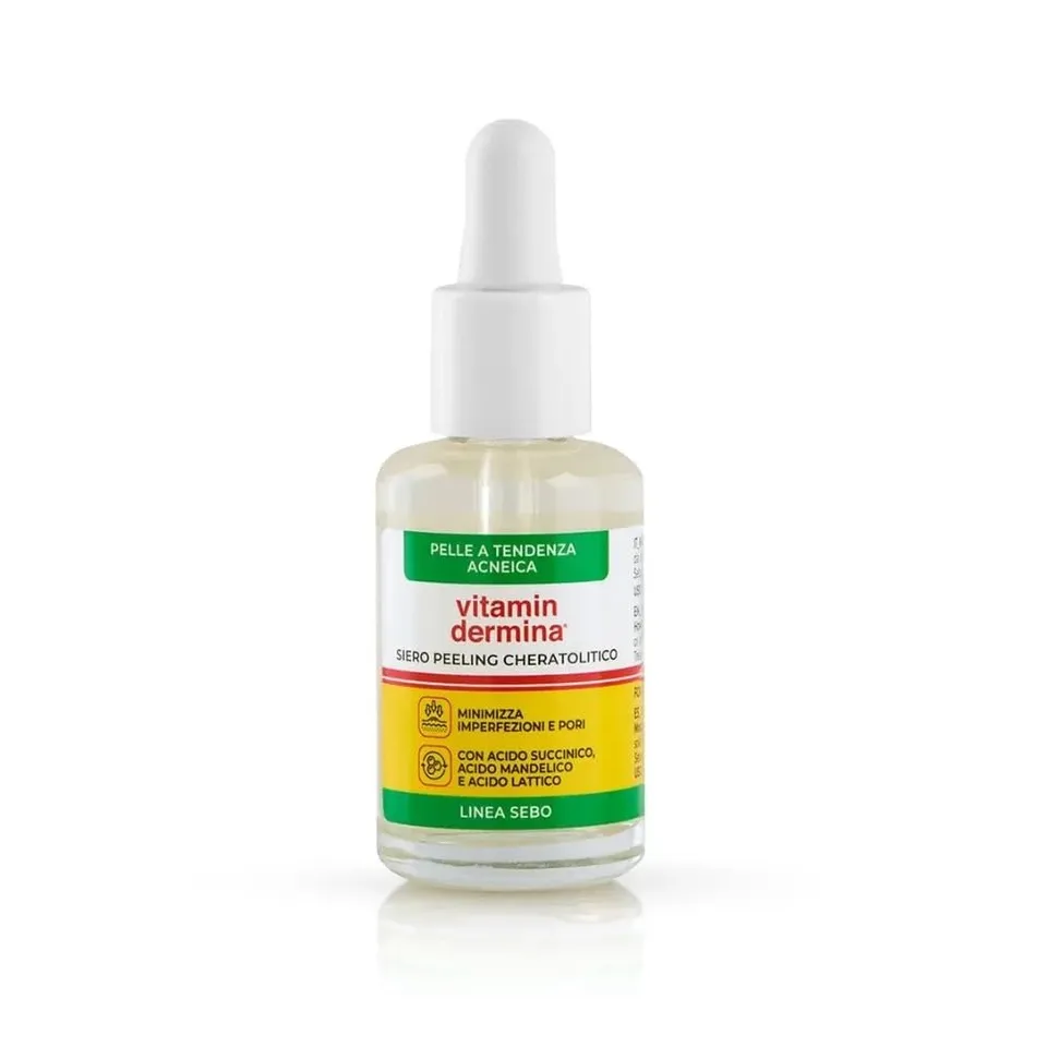 Vitamindermina Linea Sebo Siero Peeling 30 ml pelli grasse