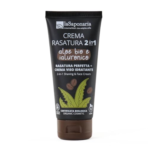 La Saponaria Uomo 2in1 crema rasatura e viso 100 ml