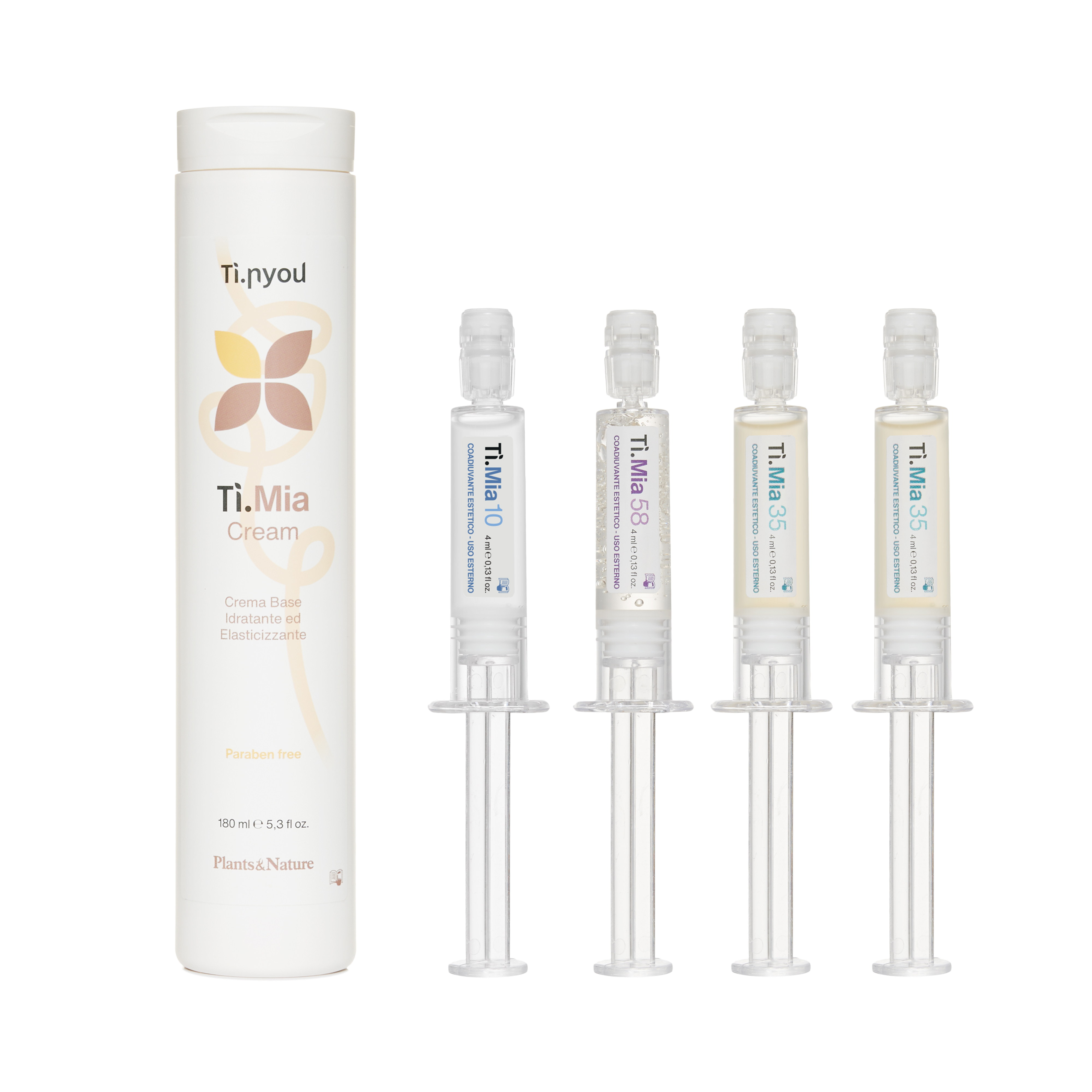Ti.Mia Cream Set Tonificazione crema corpo 180 ml effetto freddo