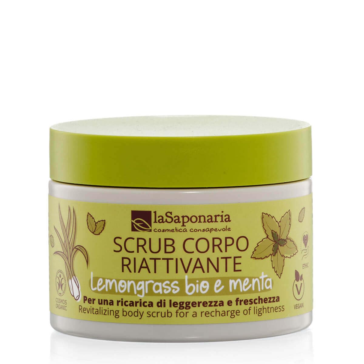 La Saponaria Scrub Lemongrass Menta 250 g corpo
