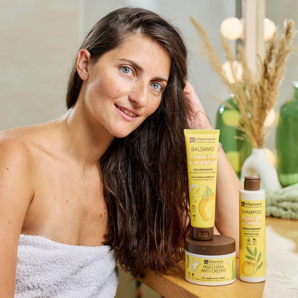 La Saponaria Maschera Capelli Anticrespo 200 ml