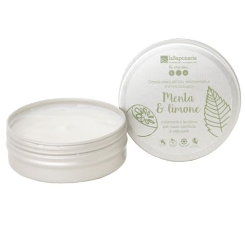 La Saponaria Menta e Limone Crema Mani 60 ml Nutriente