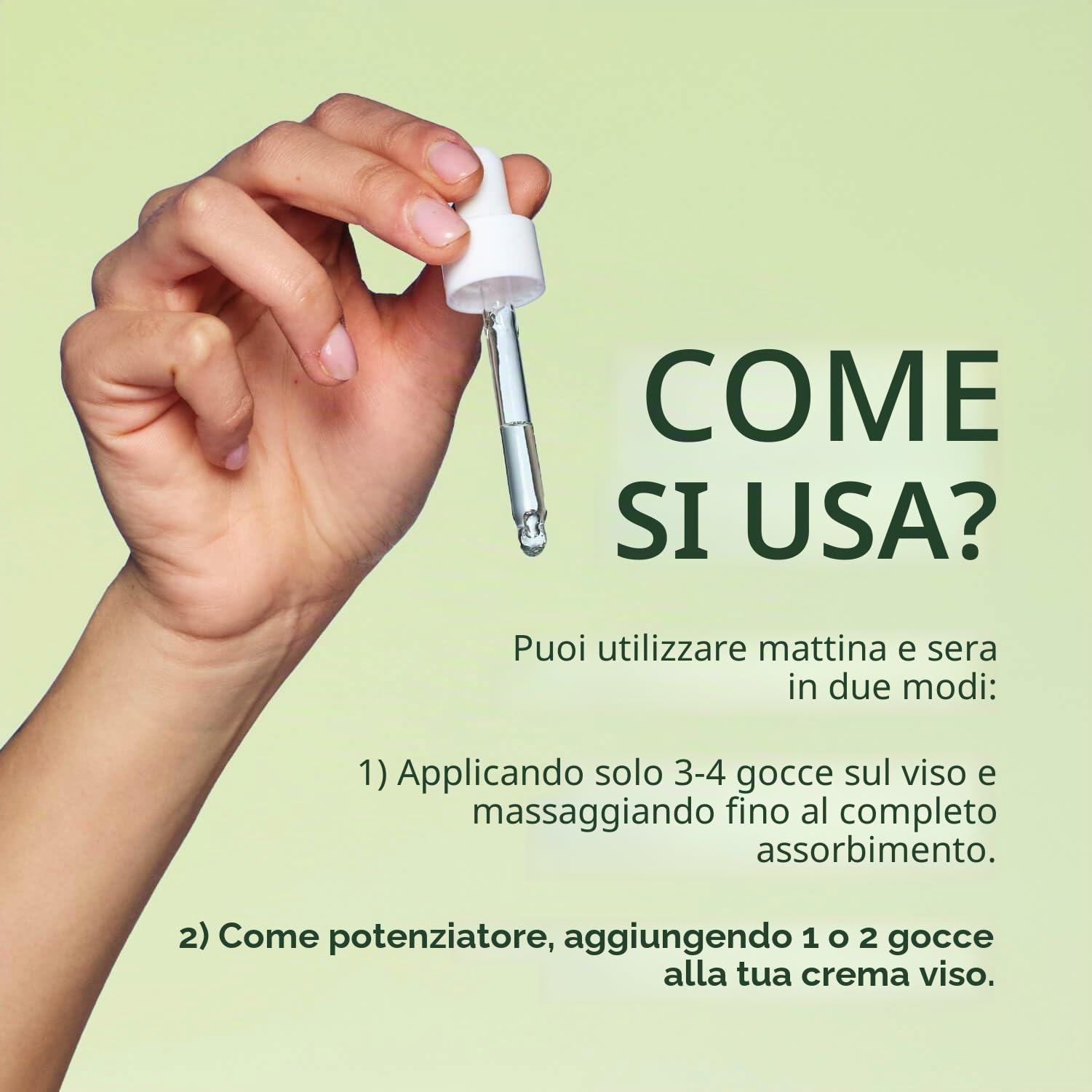 La Saponaria Siero Viso Acido Ialuronico 30 ml bio