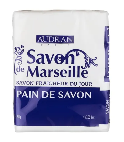 Beldam Audran Sapone di Marsiglia 4x200 g Pelle Delicata