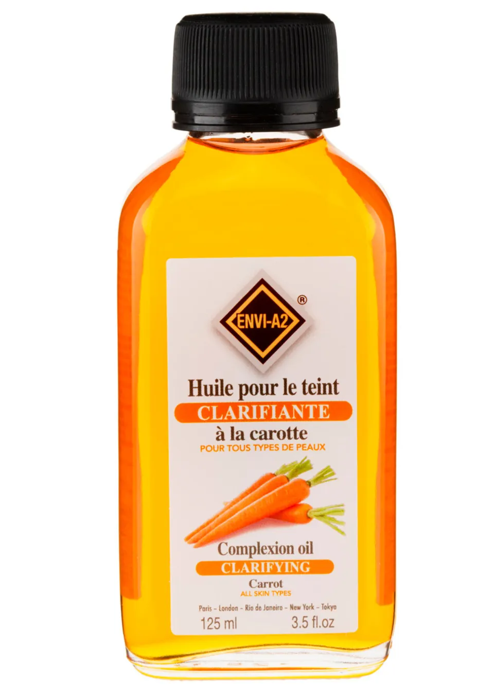 Beldam Envi A2 olio corpo carota 125 ml teint lumineux