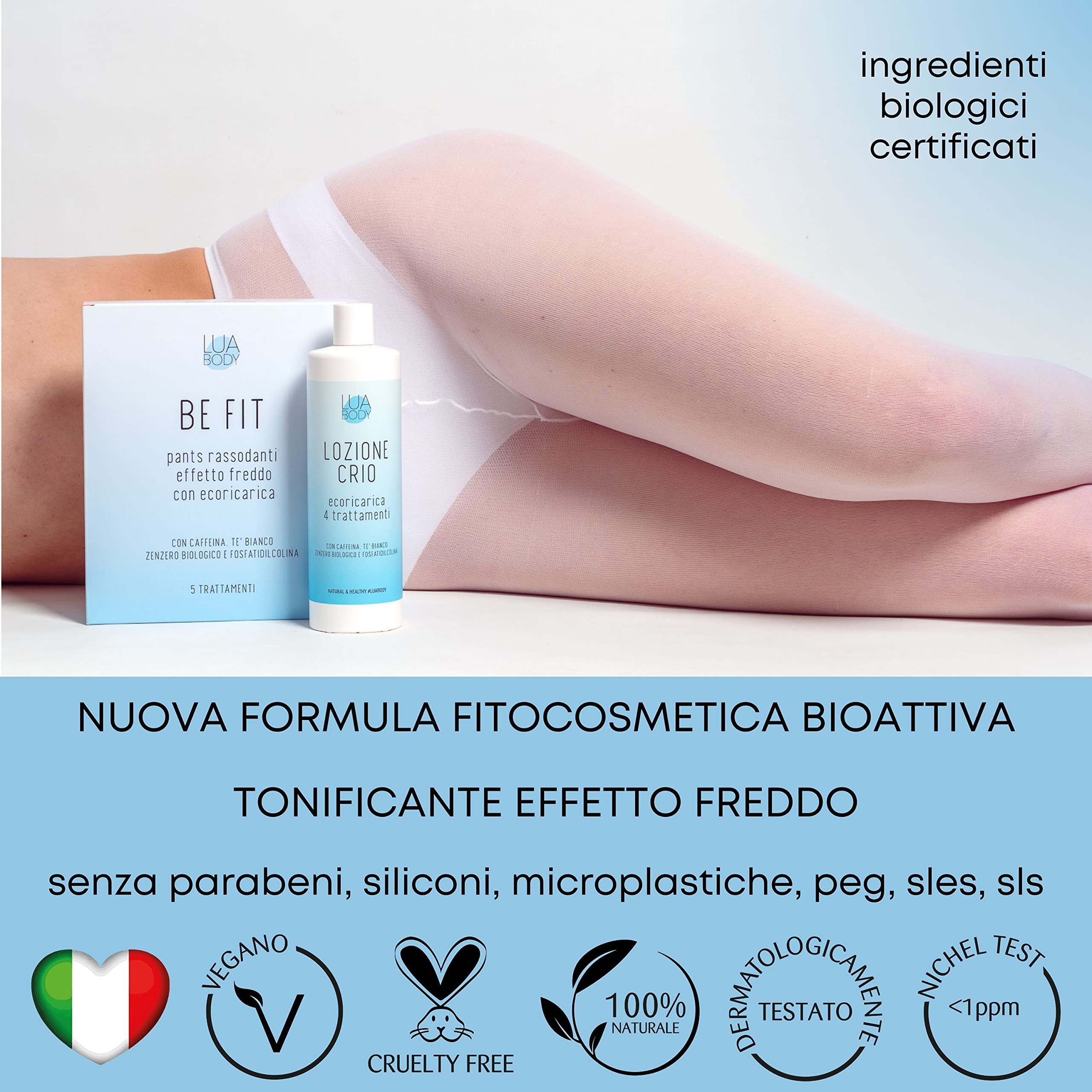 Lua Body Be Fit kit anticellulite 5 trattamenti effetto freddo