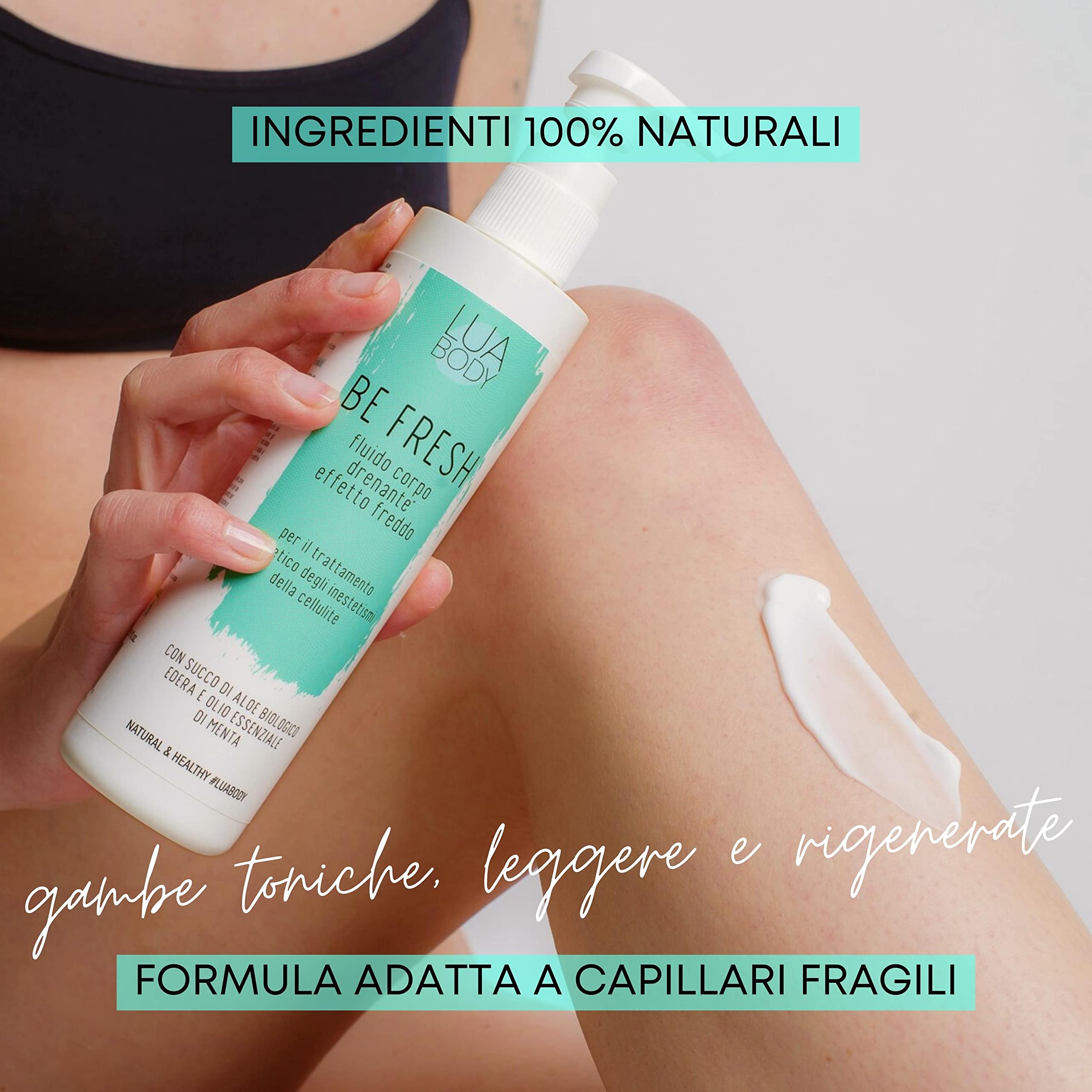 Lua Body Be Fresh crio gel Azzurro effetto freddo