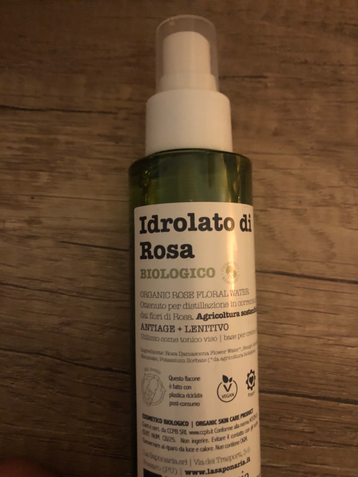 La Saponaria Idrolato Lavanda Tonico Viso 100 ml Lenitivo