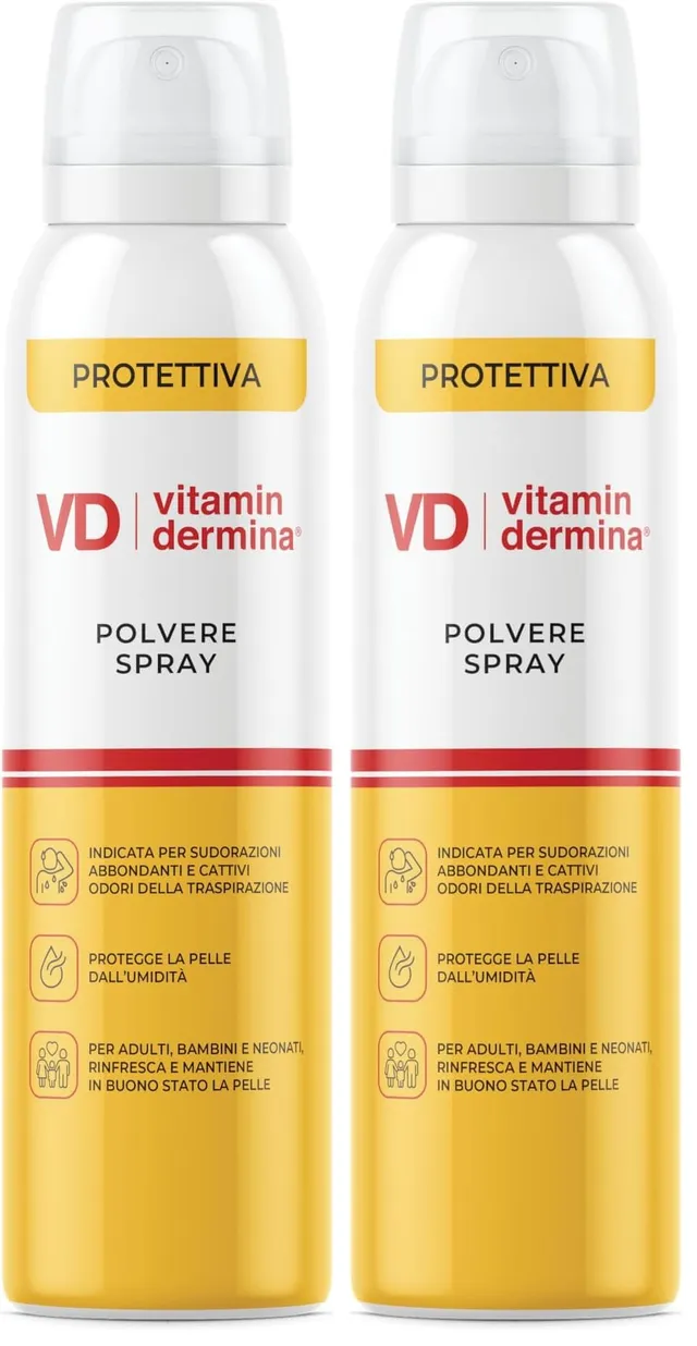 Vitamindermina Polvere Spray senza Talco Riso 150 ml