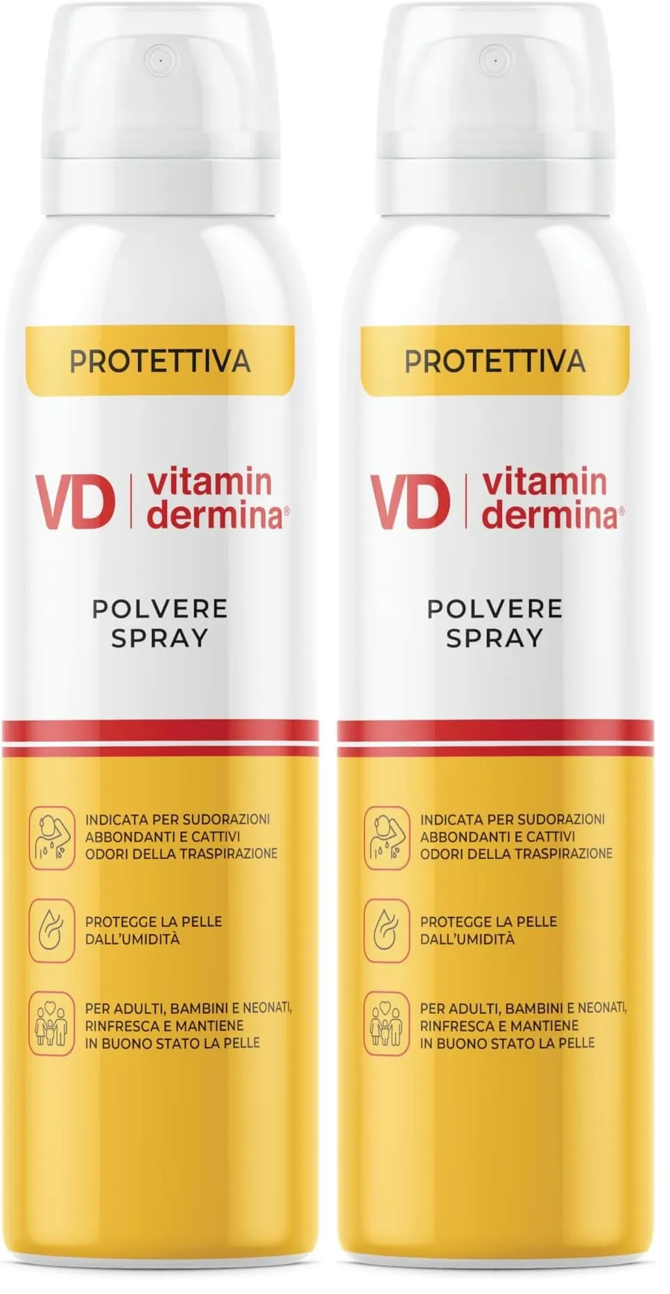 Vitamindermina Polvere Spray senza Talco Riso 150 ml