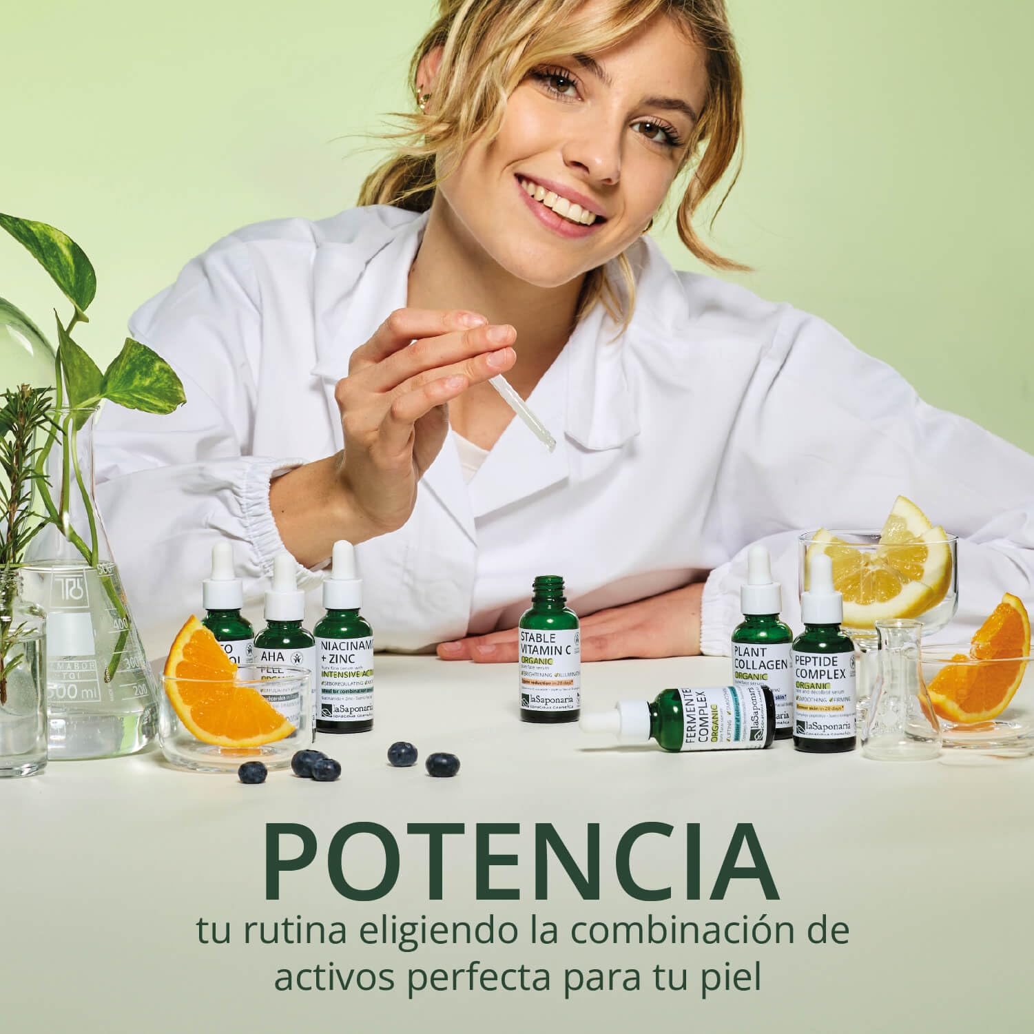 LaSaponaria Siero Viso Complesso Fermentato 30 ml Lifting