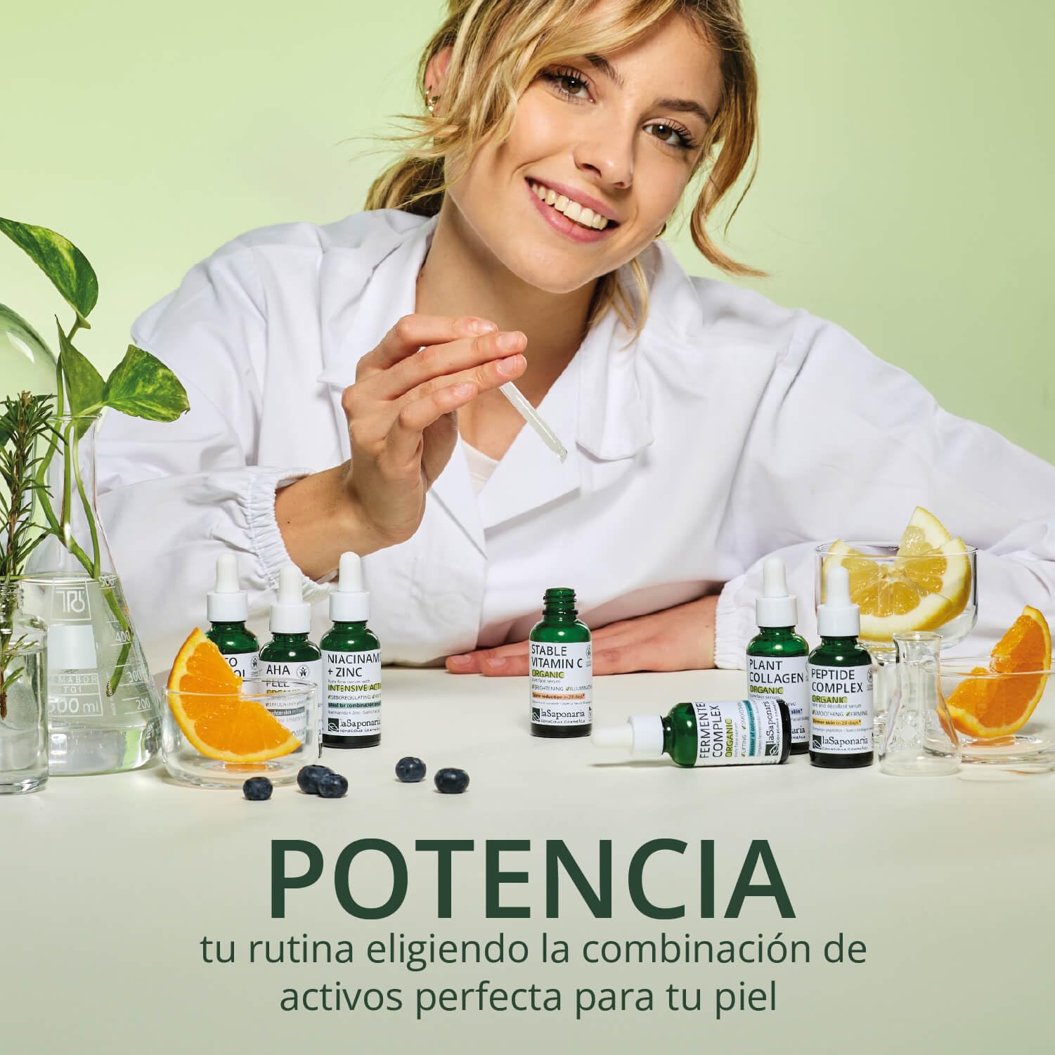 La Saponaria Peeling AHA peeling viso 30ml rigenerante