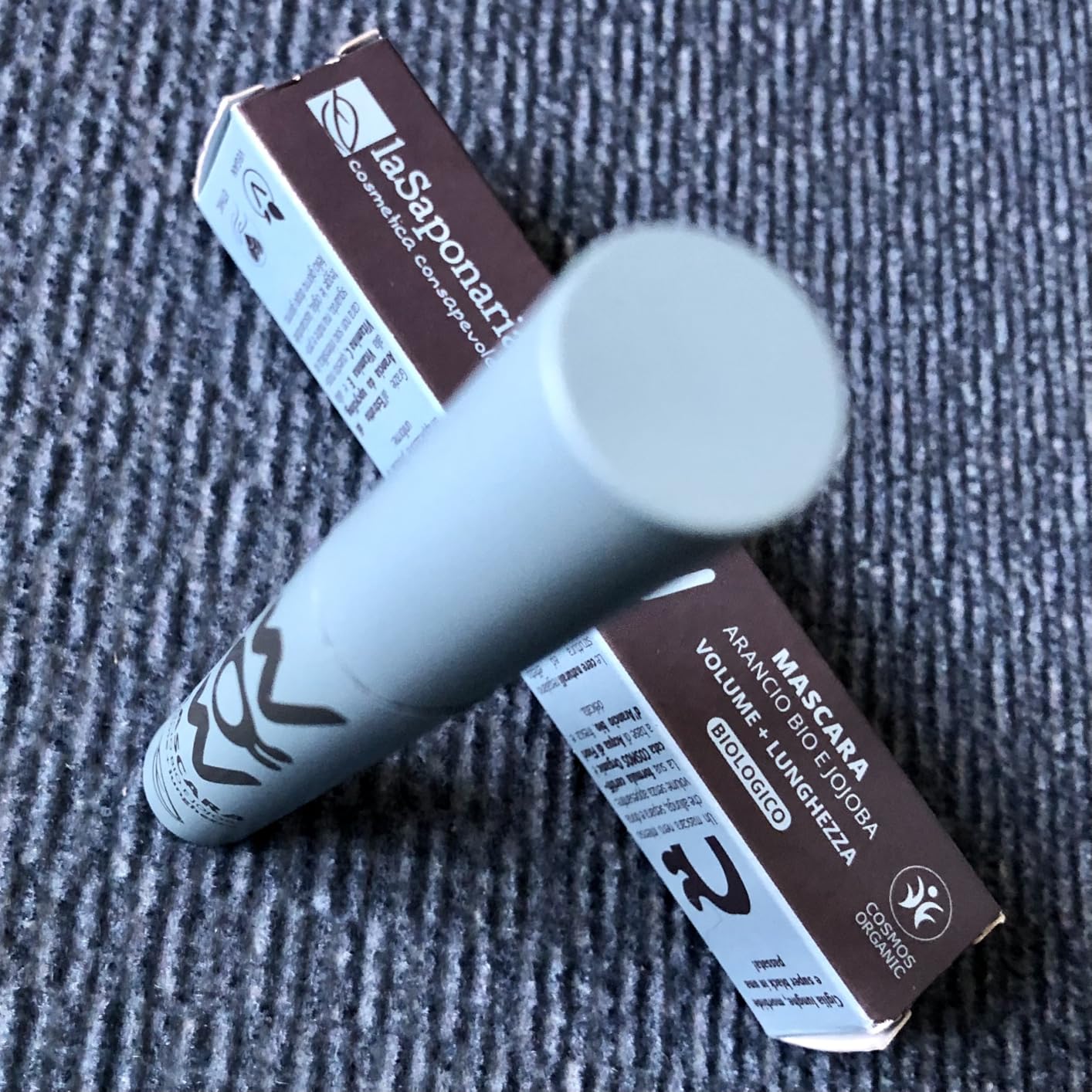 LaSaponaria Mascara Nero Bio 10 ml Volumizzante Allungante