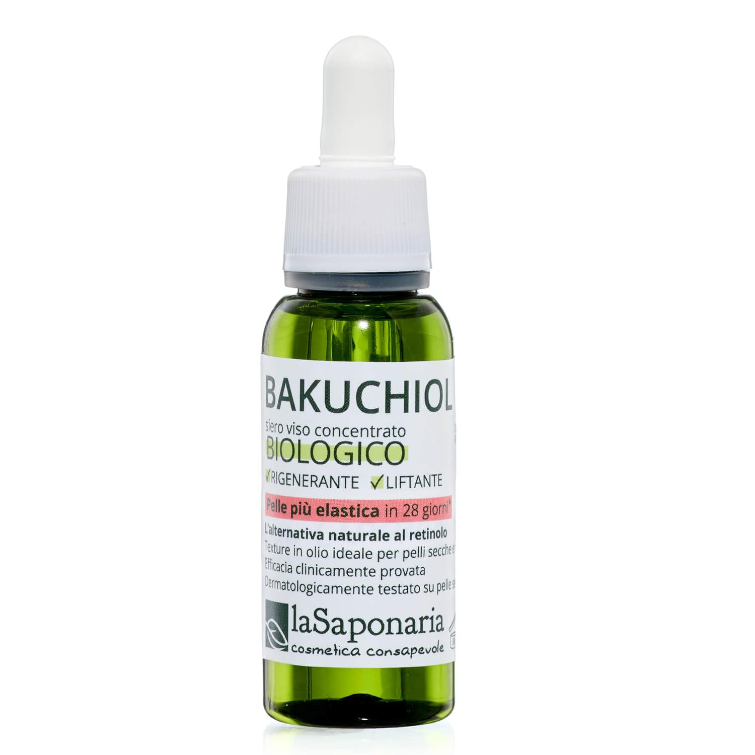 La Saponaria Siero Viso Bakuchiol antirughe olio 30 ml
