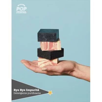 La Saponaria Bye Bye Impurità detergente viso solido 70 g
